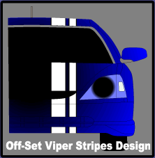 Off-set Viper Stripes