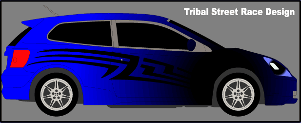 Tribal Street Race Design